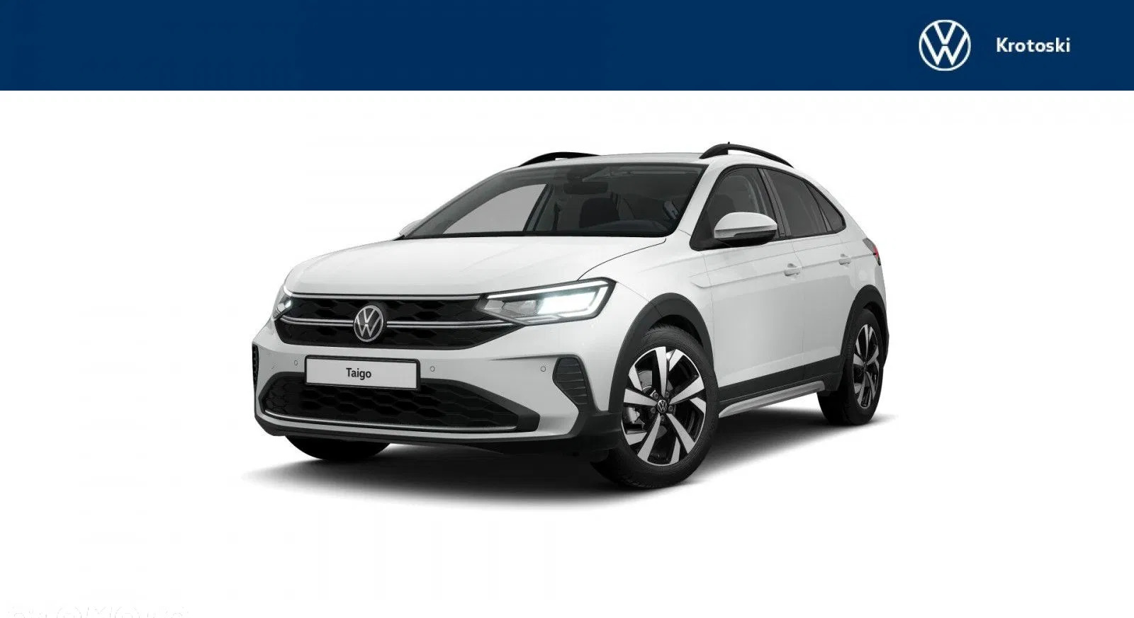 samochody osobowe Volkswagen Taigo cena 117760 przebieg: 5, rok produkcji 2024 z Prószków